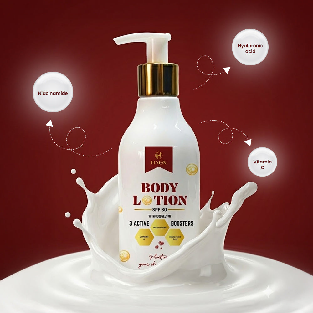 HAOX SPF 30 Detan &amp; Brightening Body Lotion